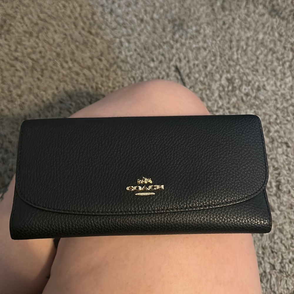 Coach fold wallet